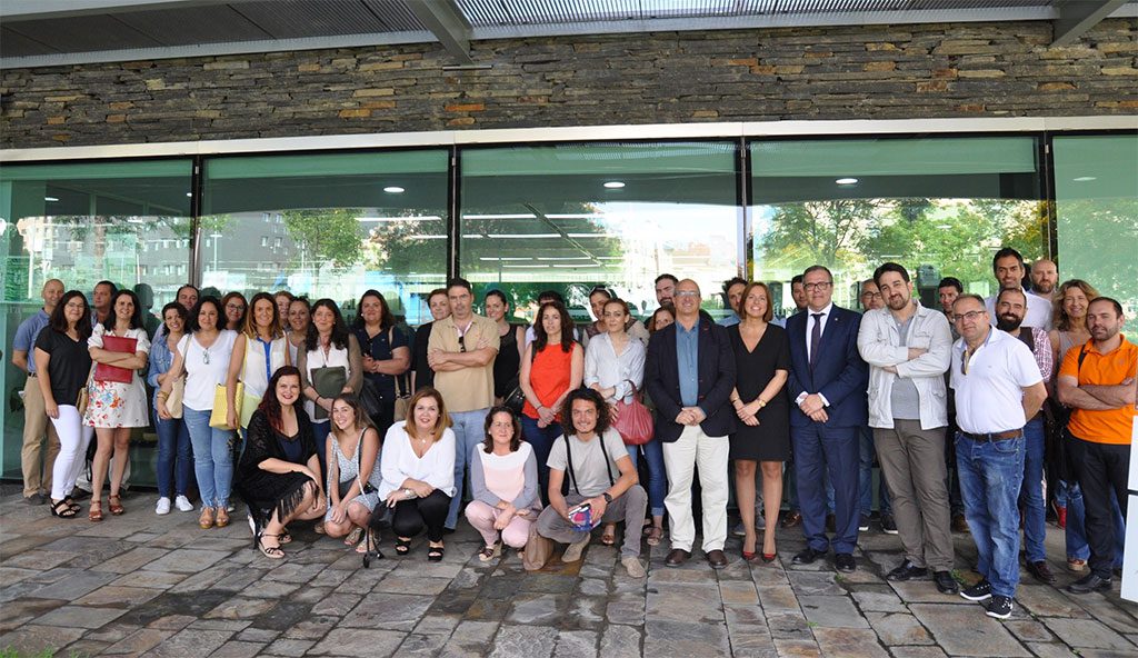 Asistentes Jornada de Presentación de Ayudas TIC entre Cámara de Comercio de Gibraltar y Diputación de Cádiz