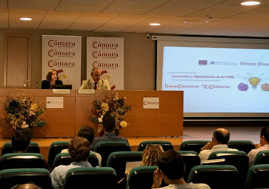Incentivos a pymes 12/06/2017 Presentación en Jerez de los programas TIC Cámaras e Inno Cámaras.