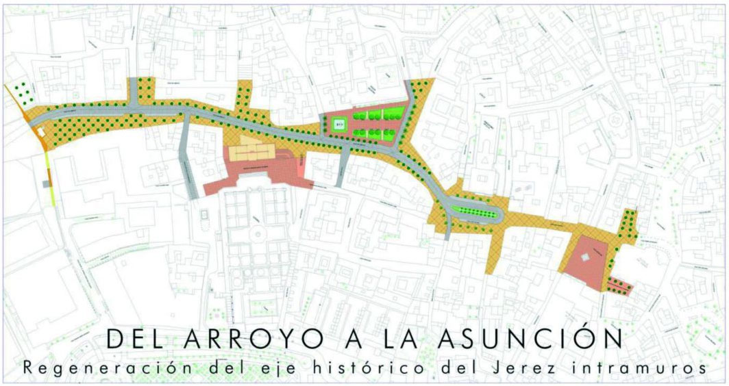 Regeneración del Eje del Arroyo, Jerez de la Frontera