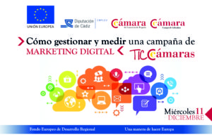 JORNADA: "CÓMO GESTIONAR Y MEDIR UNA CAMPAÑA DE MARKETING DIGITAL" @ Cámara Oficial de Comercio del Campo de Gibraltar