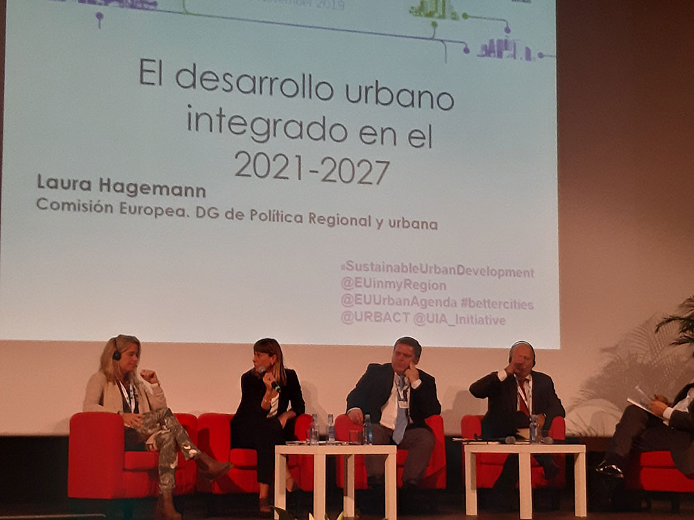 Jornada URBAN DEVELOPMENT NETWORK: Intervención de Laura Hagemann, Policy Officer de la Unidad de Crecimiento Inclusivo y Desarrollo Territorial de la DG REGIO de la Comisión Europea