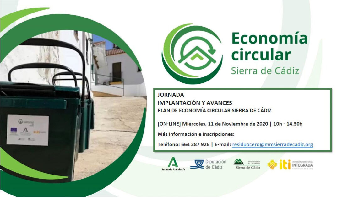 Jornada Online: "Implantación y Avances Plan de Economía Circular Sierra de Cádiz"