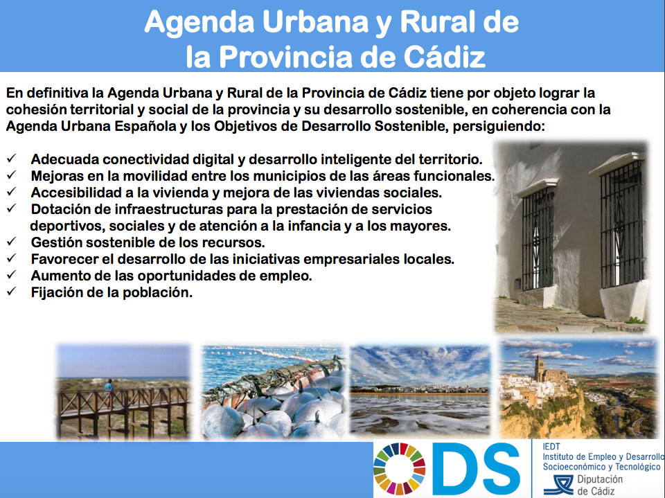 Agenda Urbana y Rural de la Provincia de Cádiz