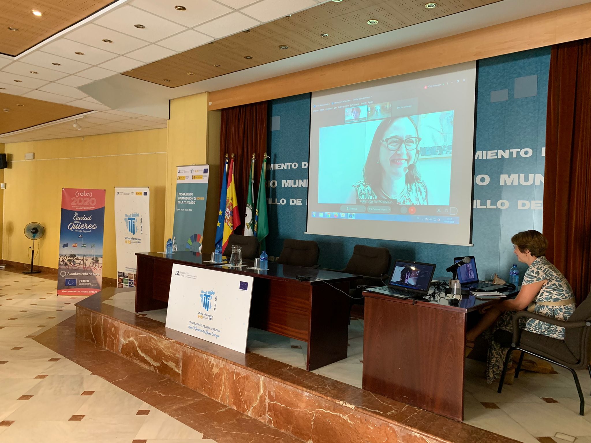 Intervención de Francisca Rivero García en 2º Encuentro Red de EDUSIs de la Provincia de Cádiz