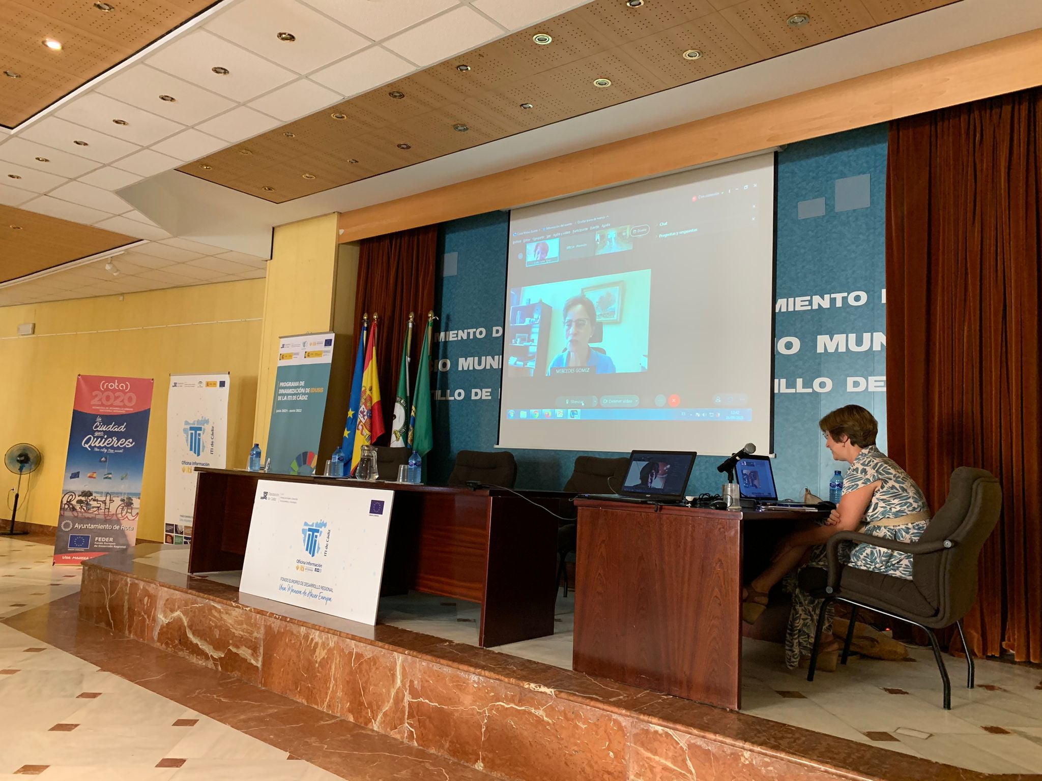 Intervención de Mercedes Gómez Álvarez en 2º Encuentro Red de EDUSIs de la Provincia de Cádiz