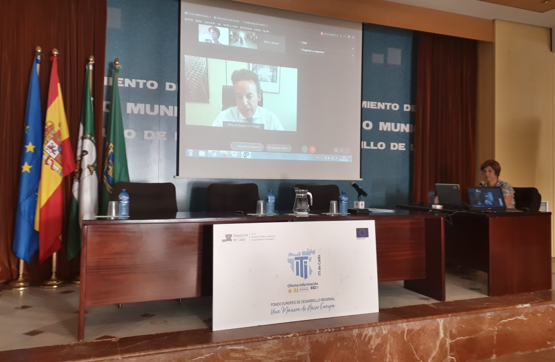 Intervención de Miguel Baiget Llompart en 2º Encuentro Red de EDUSIs de la Provincia de Cádiz