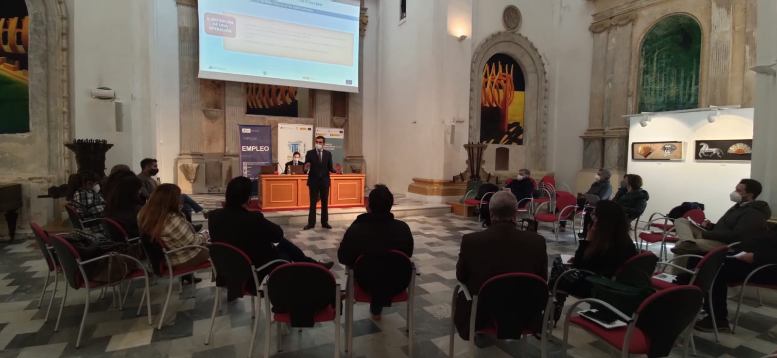 Técnicos de la Red EDUSI en el 4º Encuentro celebrado en Puerto Real